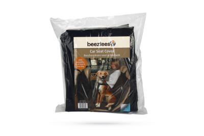 Beeztees Köpek Arka Koltuk Örtüsü, Su Geçirmez, Siyah, 160x129cm - 2