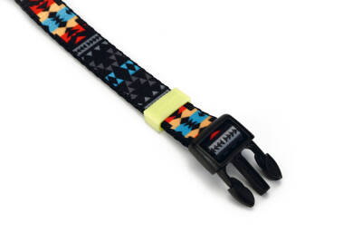 Beeztees Köpek Boyun Tasması, Renkli Desenli, 20-30cm, 10mm - 2