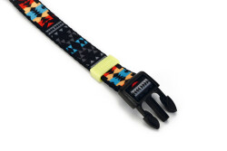 Beeztees Köpek Boyun Tasması, Renkli Desenli, 35-50cm, 20mm - 2