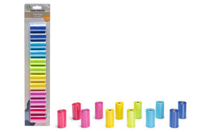 Beeztees Köpek Dışkı Toplama Poşeti, Çeşitli Renklerde, 12x20Adet - 1