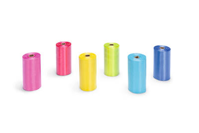 Beeztees Köpek Dışkı Toplama Poşeti, Çeşitli Renklerde, 6x20Adet - 4