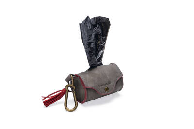 Beeztees Köpek Dışkı Toplama Poşeti Taşıma Çantası, Gri, 8x5x5cm - 1