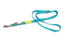 Beeztees Köpek Gezdirme Kayışı, Turkuaz, 200cm, 20mm - Beeztees