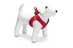 Beeztees Köpek Göğüs Tasması, Neopren, Kırmızı, XS, 30-35cm - 2