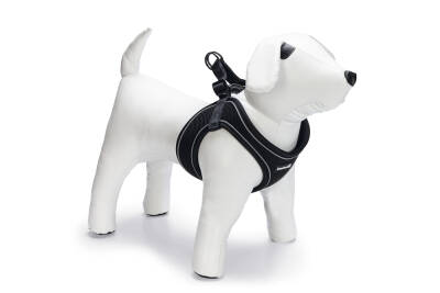 Beeztees Köpek Göğüs Tasması, Neopren, Siyah, XS, 30-35cm - 2