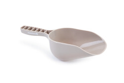 Beeztees Köpek Mama Küreği L, Plastik, Bej, 29cm - Beeztees