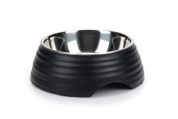 Beeztees Köpek Mama Su Kabı, Paslanmaz Çelik, 22cm - Beeztees