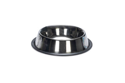 Beeztees Köpek Mama Su Kabı, Paslanmaz Çelik, Kaymaz, 18cm, 700ml - 2