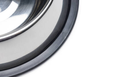 Beeztees Köpek Mama Su Kabı, Paslanmaz Çelik, Kaymaz, 18cm, 700ml - 5