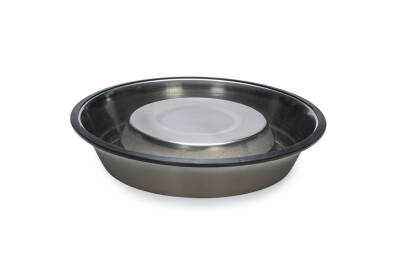 Beeztees Köpek Mama Su Kabı, Paslanmaz Çelik, Kaymaz, 22cm, 1,6L - 4