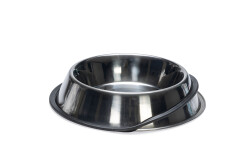 Beeztees Köpek Mama Su Kabı, Paslanmaz Çelik, Kaymaz, 22cm, 1,6L - 2