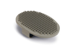 Beeztees Köpek Masaj Fırçası, Kauçuk, Gri, 13x9cm - Beeztees