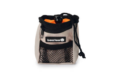 Beeztees Köpek Ödül ve Dışkı Toplama Poşeti Taşıma Bel Çantası, Gri, 8x14x10cm - 1