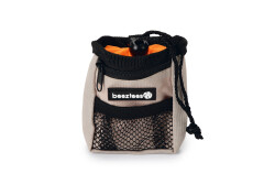 Beeztees Köpek Ödül ve Dışkı Toplama Poşeti Taşıma Bel Çantası, Gri, 8x14x10cm - Beeztees