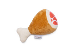 Beeztees Köpek Oyuncağı, But, Peluş, Kahverengi, 22x11,5x10cm - 3