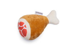 Beeztees Köpek Oyuncağı, But, Peluş, Kahverengi, 22x11,5x10cm - Beeztees