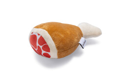 Beeztees Köpek Oyuncağı, But, Peluş, Kahverengi, 22x11,5x10cm - 2