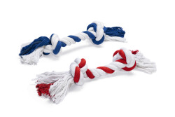 Beeztees Köpek Oyuncağı, Çift Düğümlü Diş İpi, Pamuk İplerden, 62x11x11cm, 400gr - Beeztees