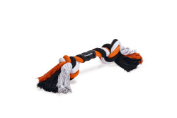 Beeztees Köpek Oyuncağı, Diş İpi, Çift Düğümlü, 30x7,5x6cm, 205gr - 1