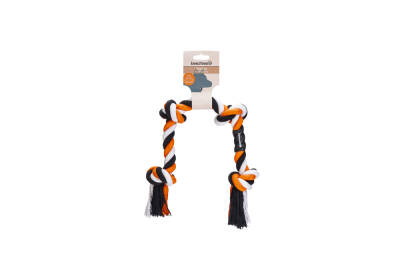 Beeztees Köpek Oyuncağı, Diş İpi, Dört Düğümlü, 57x6x5cm, 270gr - 2