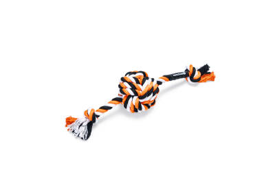 Beeztees Köpek Oyuncağı, Diş İpinden Top ve İpi, 27x7x7cm, 105gr - 1