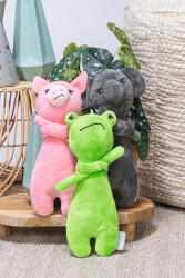 Beeztees Köpek Oyuncağı, Domuz, Peluş, Pembe, 31x11,5x8,5cm - 3