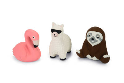 Beeztees Köpek Oyuncağı, Sesli, Hayvanlar, Lateks, Çeşitli Renklerde, 10-13cm - 1