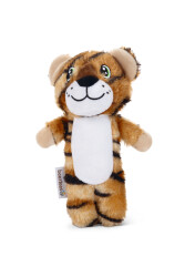 Beeztees Köpek Oyuncağı, Sesli, Kaplan, Peluş, Kahverengi, 23x10x4cm - Beeztees