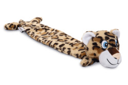 Beeztees Köpek Oyuncağı, Sesli, Leopar, Peluş, Kahverengi, 53x10x5cm - Beeztees