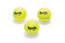 Beeztees Köpek Oyuncağı, Sesli, Tenis Topu, Sarı, 3 Adet, 6,5cm - 4