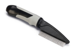 Beeztees Köpek Pire Tarağı, Siyah GRi, 21cm, 21x3,5x2,5cm - Beeztees