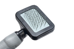 Beeztees Köpek Tarağı, Kolay Tarama, SM, Siyah Gri, 17,5cm, 17,5x7x3cm - 3