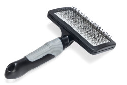 Beeztees Köpek Tarağı, Kolay Tarama, SM, Siyah Gri, 19cm, 19x12x4cm - Beeztees