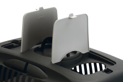 Beeztees Köpek veya Kedi Taşıma Kabı, 8Kg'ye kadar, Koyu Gri/Gri, 55x36x35cm - 4