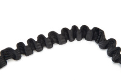 Beeztees Köpek Yürüyüş ve Koşu Şok Emicili Gezdirme Kayışı ve Bel Kemeri, Siyah, 100-130cm, 25mm - 4