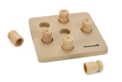 Beeztees Köpek Zeka Geliştirme Oyuncağı, Ahşap, 18x18x3cm - Beeztees