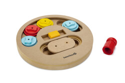 Beeztees Köpek Zeka Geliştirme Oyuncağı, Ahşap, 23x23x3cm - Beeztees