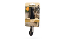 Beeztees Pire Temizleme Tarağı, Siyah, L, 21cm - 3