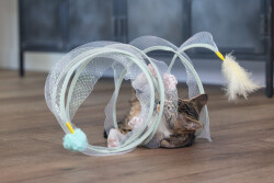 Beeztees Yavru Kedi Tüneli, Spiral Şeklinde, 60x25x25cm - 3