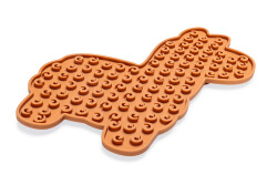 Beeztees Yavru Köpek Mama Yeme Oyuncağı, Lama Şeklinde, Silikon, Kahverengi, 25x22cm - Beeztees