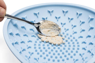 Beeztees Yavru Köpek Mama Yeme Oyuncağı, Silikon, Açık Mavi, 19cm - 5