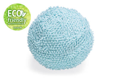 Beeztees Yavru Köpek Oyuncağı, Top, Peluş, Mavi, 14cm - 3