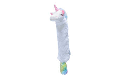 Beeztees Yavru Köpek Oyuncağı, Unicorn, Peluş, Beyaz, 49x10x14cm - 1
