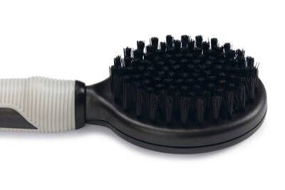 Beeztees Yavru Köpek ve Küçük Irk Köpek Fırçası, Siyah Gri, 20,5cm, 20,5x6x3,5cm - 3