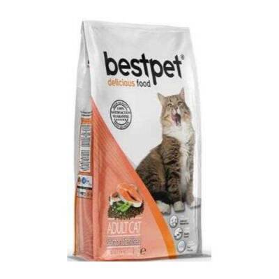 Bestpet Somonlu Kısırlaştırılmış Yetişkin Kedi Maması 15 kg - 1