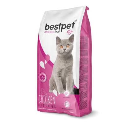 Bestpet Tavuklu ve Pirinçli Yavru Kedi Maması 15 Kg - 1