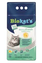 Biokat's Bianco Fresh Topaklanan Kedi Kumu 10 lt - Biokat's