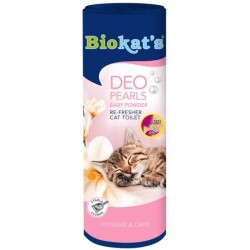 Biokats Deo Pearls Kedi Kumu Parfümü Bebek Pudralı 700 Gr - Biokat's
