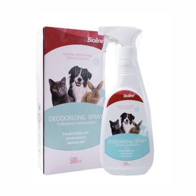 Bioline Kedi Köpek ve Kemirgenler İçin Koku Giderici Deodorant 500 Ml - 1