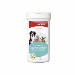 Bioline Kedi Köpek ve Kemirgenler İçin Kutulu Islak Mendil 30 Adet - Bioline